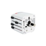 MUV USB (2xA) Adaptateur de voyage mondial compact à 2 pôles avec 2 ports USB intégrés  - 4