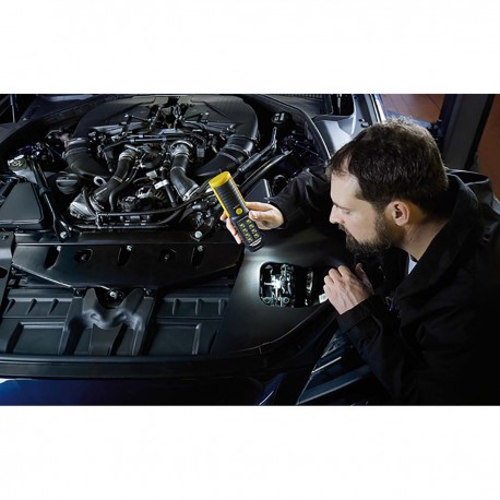 Lampe d'inspection portable à LED avec 8 + 1 LED SMD lumineuses (fonctionne sur piles, autonomie max. 10 heures, crochet rotati 