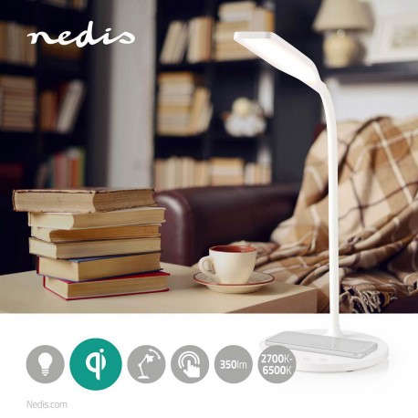 Lampe LED avec chargeur sans fil  - 2