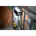 Lampe de travail LED à pince 1050 MA (lampe de travail LED à batterie 10W, 950lm, IP65, autonomie 12h, conçue en Allemagne)  - 1