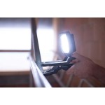 Lampe de travail LED à pince 1050 MA (lampe de travail LED à batterie 10W, 950lm, IP65, autonomie 12h, conçue en Allemagne)  - 1