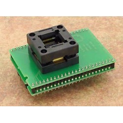 Adaptateur DIL48/LQFP64 ZIF M16C/Tiny  - 1