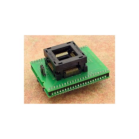 Adaptateur DIL48/QFP100 ZIF H8-1  - 1