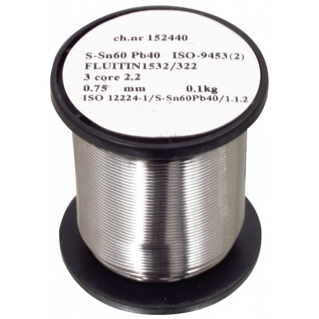 Fil de Soudure 0.75 mm 500 g  - 1
