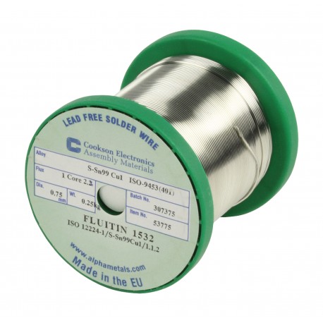 Fil de Soudure 0.75 mm 250 g  - 2
