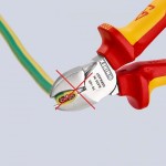 Pince coupante de côté VDE 160 mm  - 9