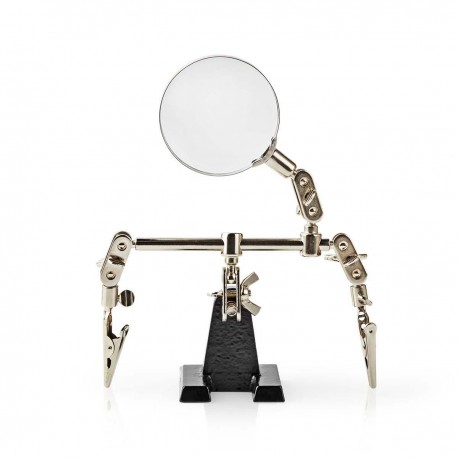 Aide de la troisième main avec la loupe  - 1