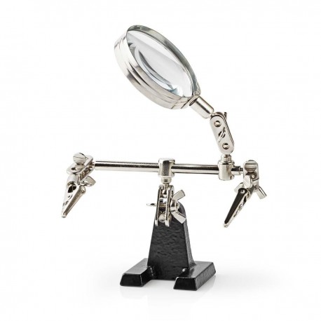 Aide de la troisième main avec la loupe  - 2