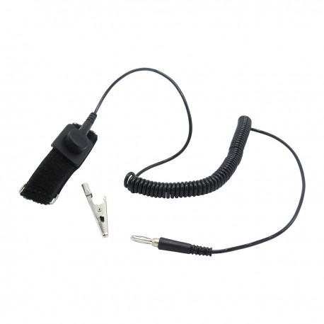 Antistatic Wrist Strap Black  - 1