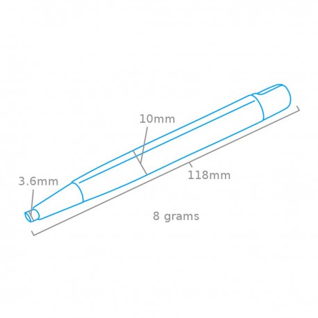 Glass Fibre Pencil 4mm  - 2