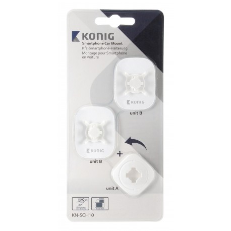 Support smartphone pour voiture 360 ° Fixe  - 3