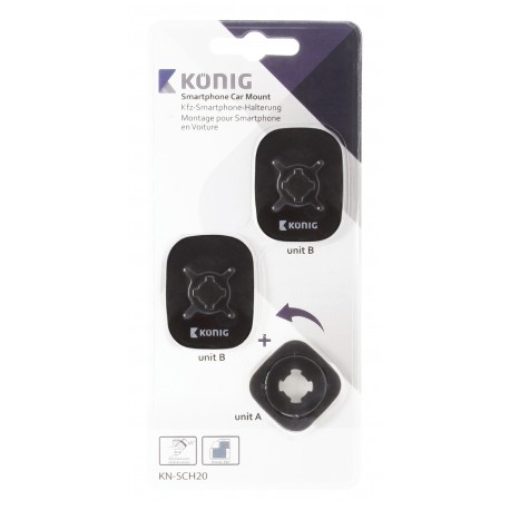 Support smartphone pour voiture 360 ° Fixe  - 3