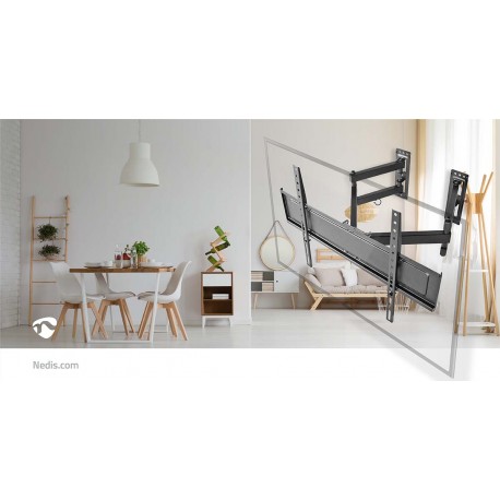 Montage TV mural mouvement intégral  - 16