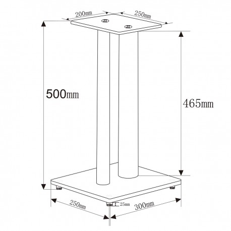 Mountage pour haut parleur  - 15