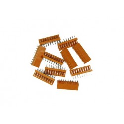 10 connecteurs mâles 9 contacts pour CI  - 1