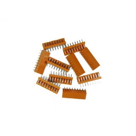 10 connecteurs mâles 9 contacts pour CI  - 1