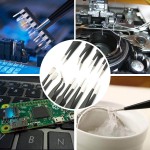 Set de 9 brucelles antistatiques PCW08G  - 3