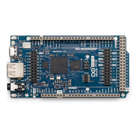 Vue de dessus de l'Arduino GIGA R1 Wi-Fi ABX00063