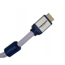HHE Câble HDMI avec Ethernet haute vitesse AM - AM Connecteur HDMI - Connecteur HDMI 1.80 m Argent  - 1
