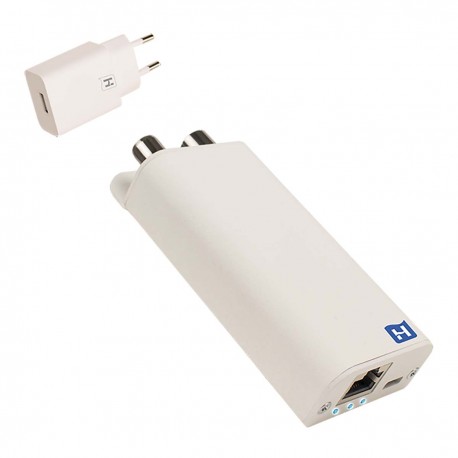 INCA 1G white + USB Adaptateur multimedia à travers le coaxial  - 4