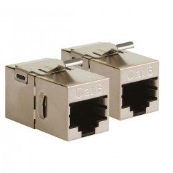 ILC CAT6 Coupleur RJ45 CAT6 - 5 pièces  - 1