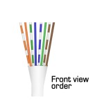 CAT6 RJ 45+T/100 Connecteur data CAT6 RJ45  - 4