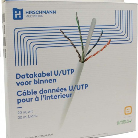 INKA CAT6 U/UTP PVC Eca Câble data pour l'intérieur CAT6 UTP 20 m  - 2