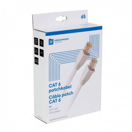INKAB5 Câble de raccordement UTP CAT6 1,5 m avec RJ45  - 2