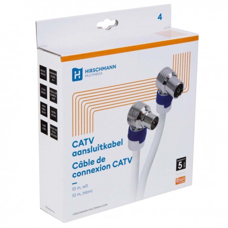 FEKAB5 Câble de connexion CATV 10 m avec connecteurs IEC  - 3