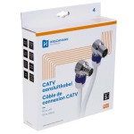 FEKAB5 Câble de connexion CATV 10 m avec connecteurs IEC  - 3