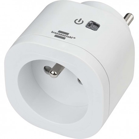 Prise Wi-Fi brennenstuhl®Connect WA 3000 XS01 blanc IP20  - 1
