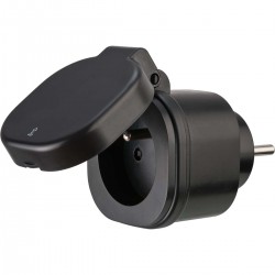 Prise WiFi brennenstuhl®Connect WA 3000 XS02 noir IP44  - 1