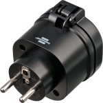 Prise WiFi brennenstuhl®Connect WA 3000 XS02 noir IP44  - 3