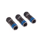 Connecteur F à compression à montage rapide F 6 TD QM 7,0 mm  - 2