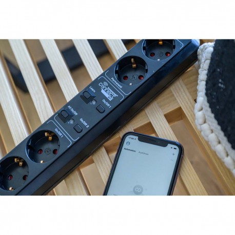 Prise intelligente brennenstuhl®Connect Eco-Line avec fonction de minuterie à 6 voies  - 4