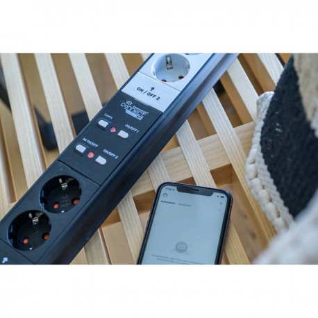 Prise intelligente 6 voies brennenstuhl®Connect Premium-Line  - 8