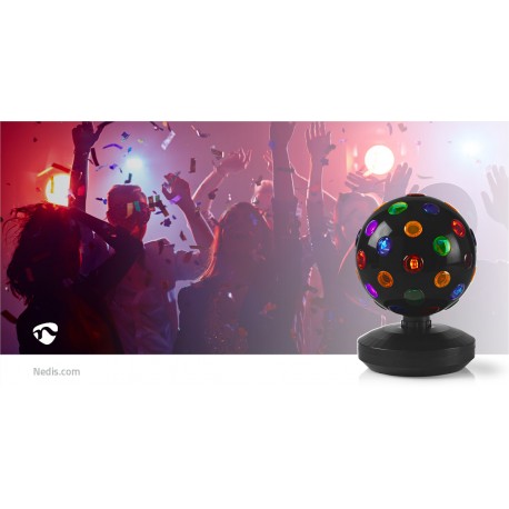 Boule disco multicolore  - 8