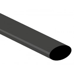 Gaine thermo rétractable 12,7mm (noir)  - 1