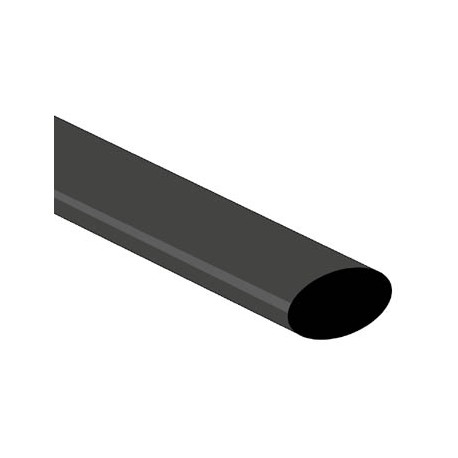 Gaine thermo rétractable 12,7mm (noir)  - 1
