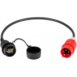 Adaptateur de recharge CEE triphasé 22 kW max.