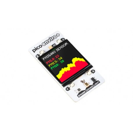 Platine Pico Enviro+ pour Pi Pico PIM635 avec affichage