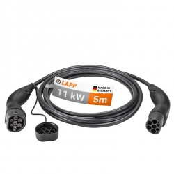 Cable de recharge souple Type 2 / 11 kW / 5 m
