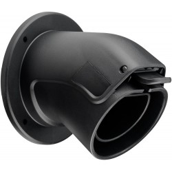 Support mural coudé pour câble de charge Type 2