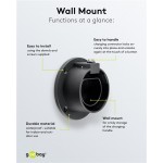 Support mural droit pour câble de charge Type 2  - 3