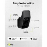 Accessoires de fixation livré avec le support mural pour câble de charge Type 2