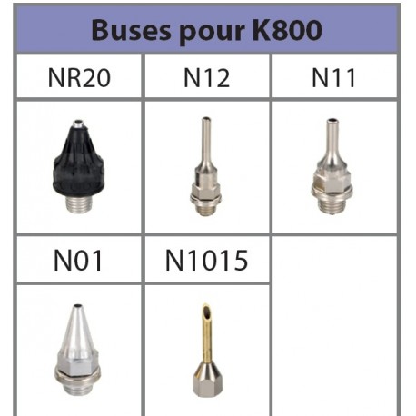 Mallette pistolet à colle 80W K800K  - 2