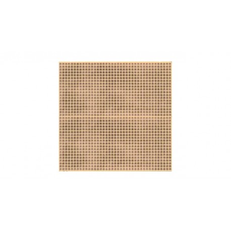 Plaque à pastilles cuivrées 100x100 mm