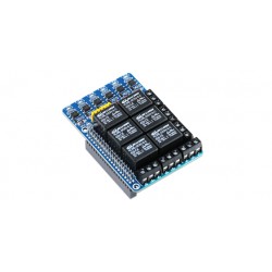 Module d'extension sorties 6 relais pour Raspberry Pi 3 et Pi 4
