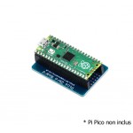 Exemple d'utilisation de la platine d'xtension ZERO avec une Raspberry Pi Pico