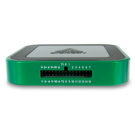 Vue de côté du boîtier Digilent Analog Discovery 3